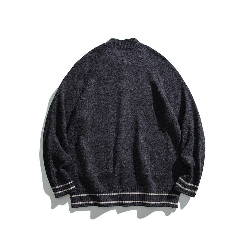 Unisex Boxy-Cardigan aus Feinstrick mit Raglanärmeln und aufgesetzten Taschen Shop Nory