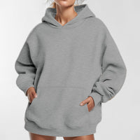 Hellgrau Mélange, Drop-Shoulder