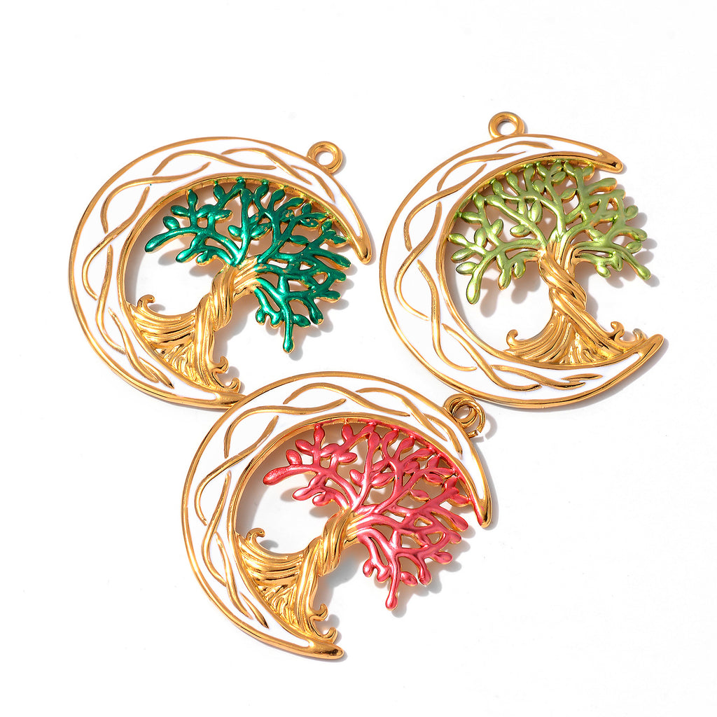 Damen Schmuckanhänger mit Baum-des Lebens-Motiv Shop Nory