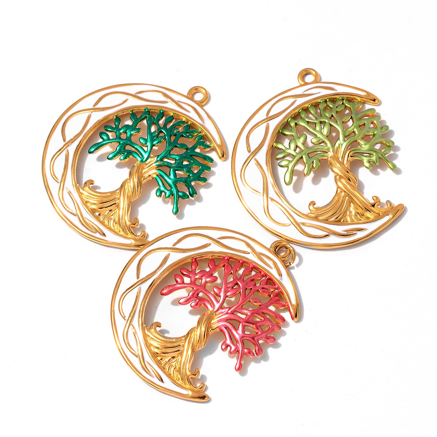 Damen Schmuckanhänger mit Baum-des Lebens-Motiv Shop Nory