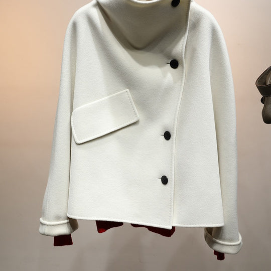 Damen elegante Übergangsjacke mit hohem Kragen Shop Nory