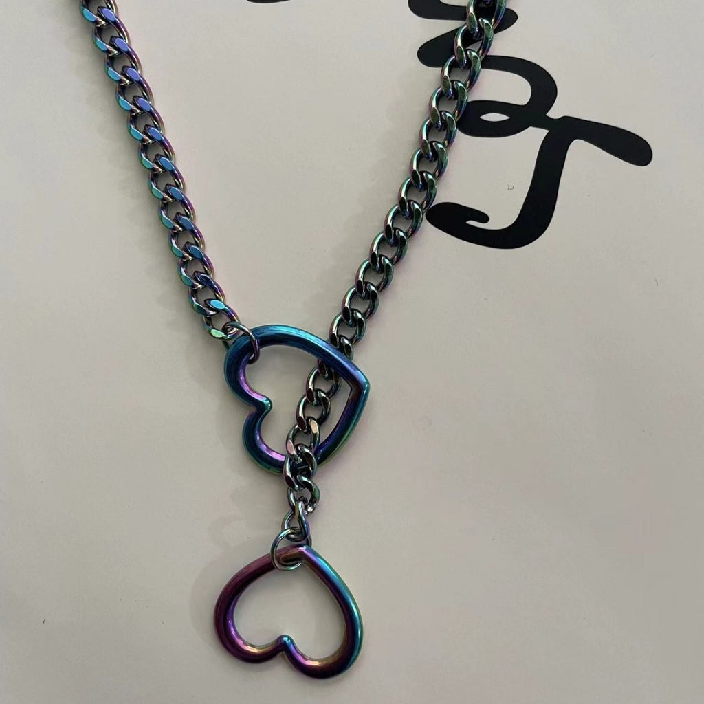 Damen Fußkettchen mit Herzanhänger und elegantem Kettendesign Shop Nory