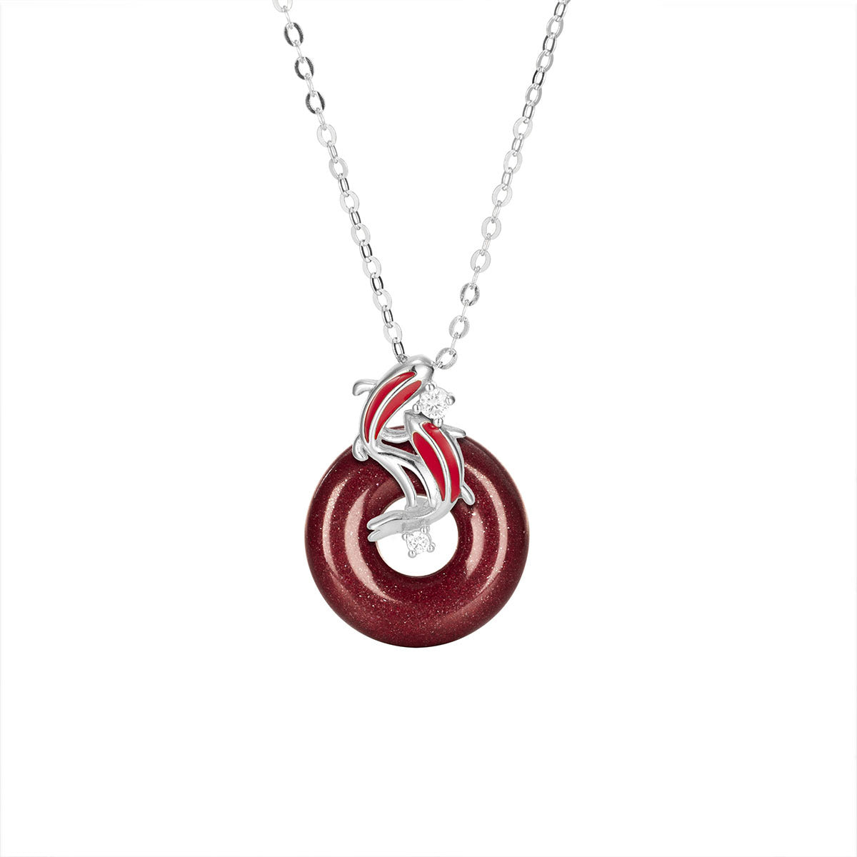 Damen Halskette mit kunstvollem Anhänger aus Gold und geometrischem Design Shop Nory