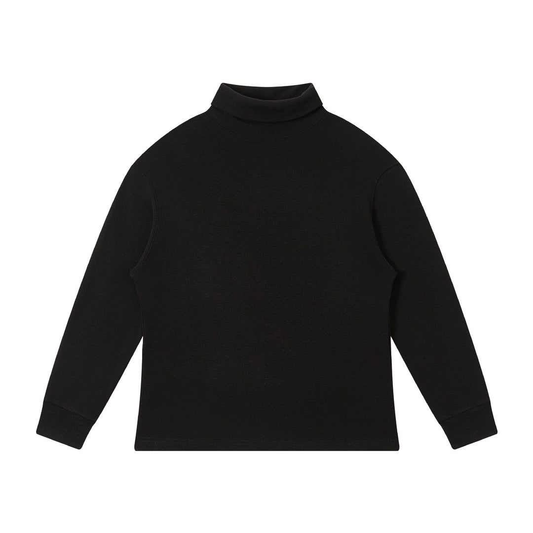 Damen Feinstrukturierter Rollkragen‑Sweater aus Baumwollmix mit Raglanärmeln Shop Nory