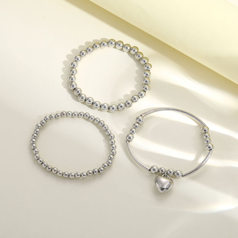 Herz Perlenarmband | Shop Nory