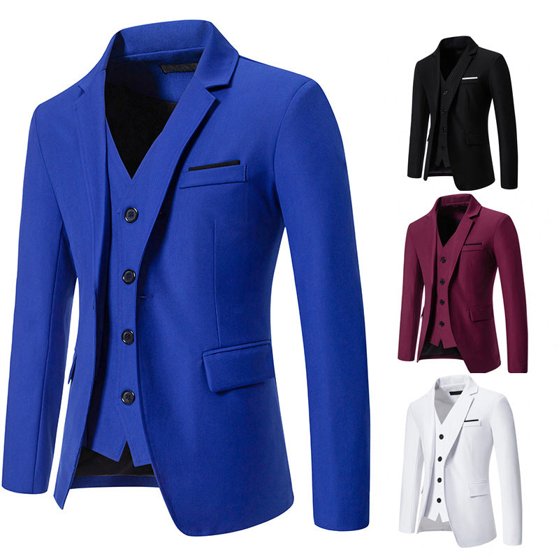 Herren elegant ausgestattetes mit Blazer, Weste