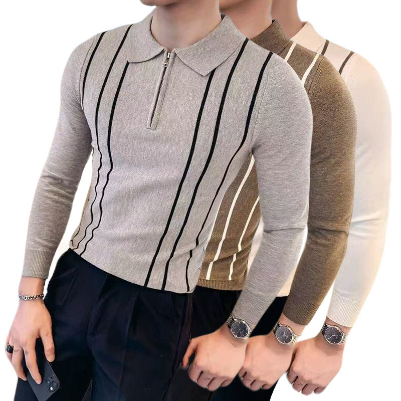 Herren Sportliches Polo-Shirt Shop Nory