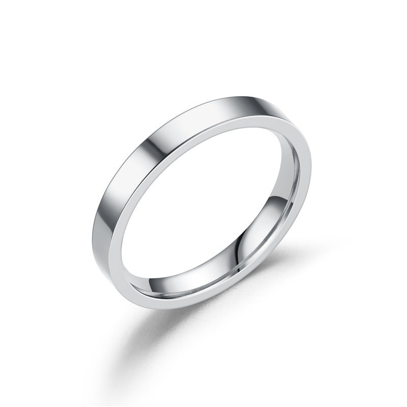 Damen Eleganter und minimalistischer Ehering aus hochwertigem Edelstahl Shop Nory