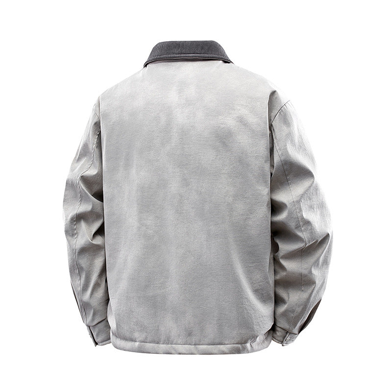 Herren Lässige Kunstlederjacke mit Teddyfutter Shop Nory 1787738670