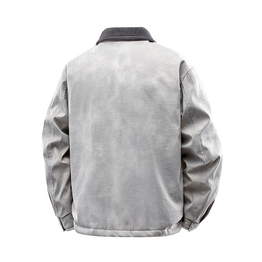 Herren Lässige Kunstlederjacke mit Teddyfutter Shop Nory 1787738670