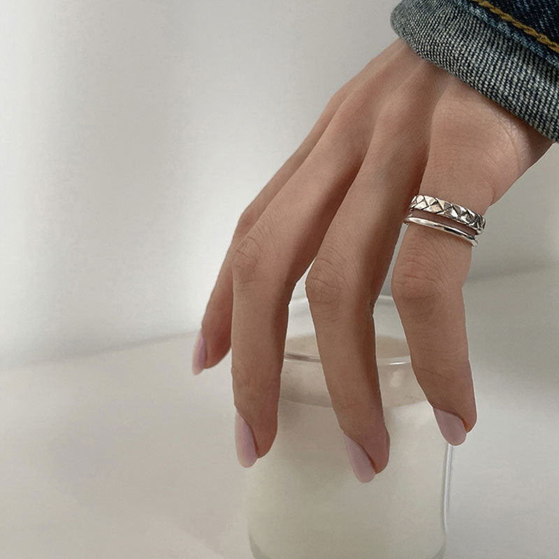 Damenring mit geflochtenem Design Shop Nory