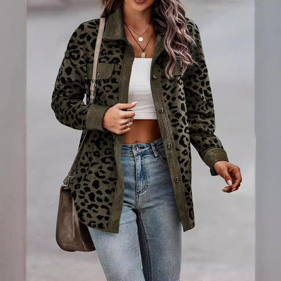 Damen lässige und modische Karo-Jacke