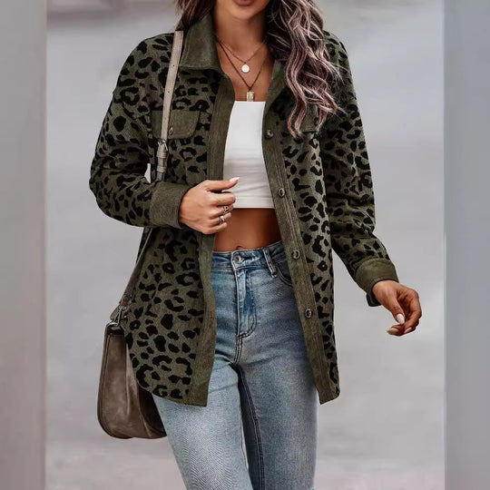 Damen lässige und modische Karo-Jacke