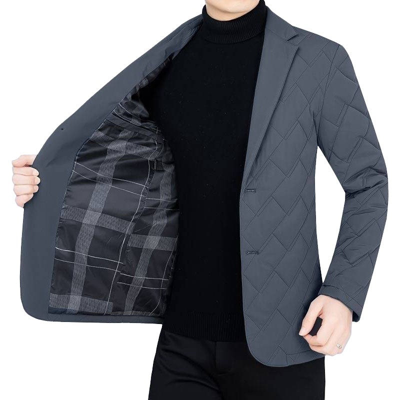 Herren gesteppter Business-Blazer mit leichter Thermo-Isolierung Shop Nory