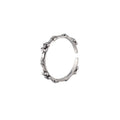 Damen Offener Ring mit floralem Design und kunstvollen Details Shop Nory