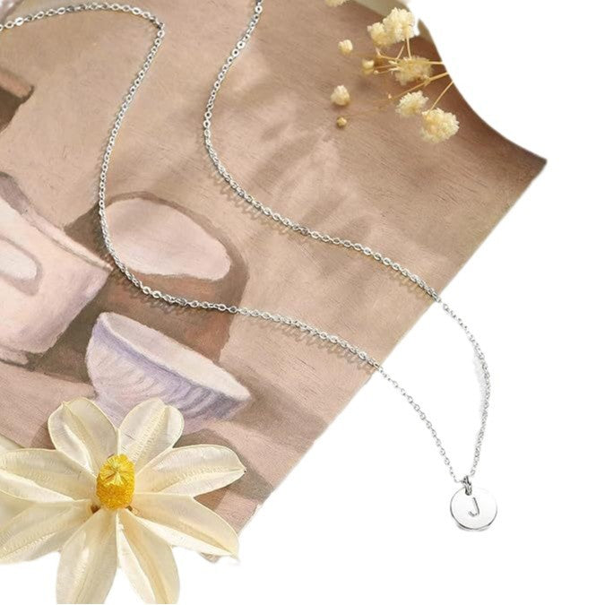 Damen mehrlagige Kette mit Perlen und personalisiertem Anhänger Shop Nory