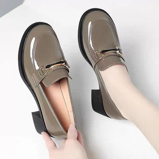 Damen Elegante und bequeme Pumps mit modischem Schnallen-Design
