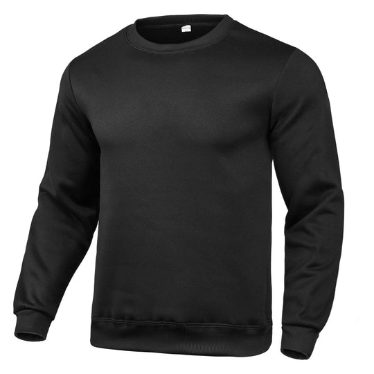 Herren Komfortabler Rundhals-Pullover aus hochwertigem Baumwollmix