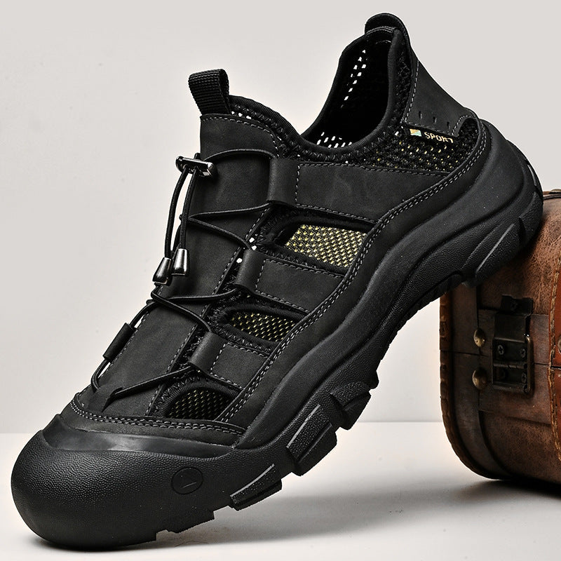 Herren Sportliche Wasserschuhe mit rutschfester Sohle und atmungsaktivem Obermaterial