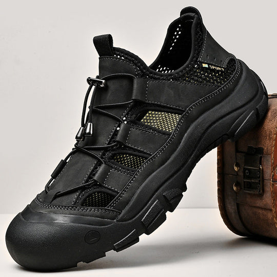 Herren Sportliche Wasserschuhe mit rutschfester Sohle und atmungsaktivem Obermaterial