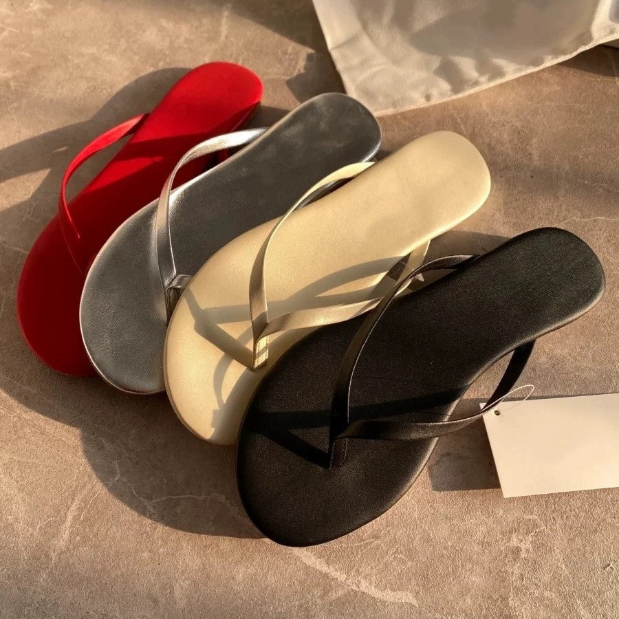 Damen Zehentrenner Sandalen mit ergonomischem Fußbett und flexibler Sohle