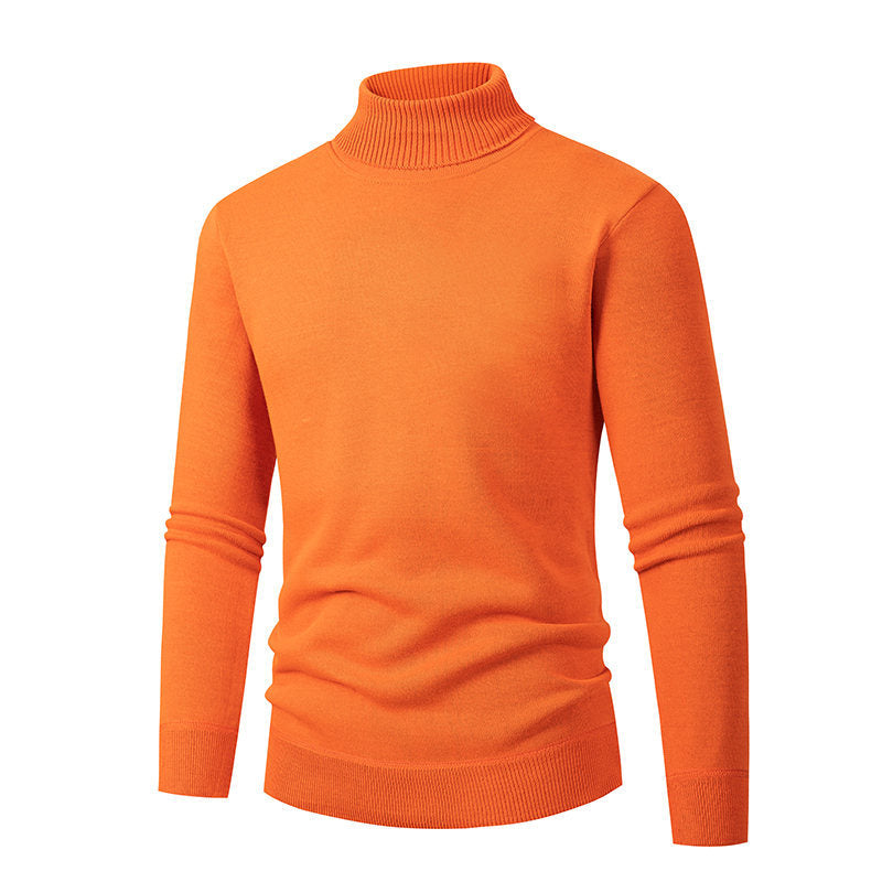 Herren eleganter Rollkragenpullover aus hochwertigem Material