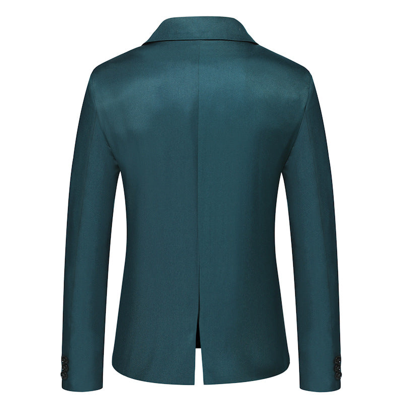 Herren Eleganter Smoking-Blazer mit klassischem Revers und zeitlosem Design