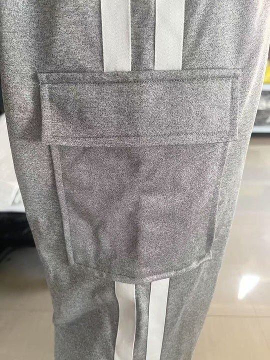 Herren Utility-Jogginghose mit aufgesetzter Känguru-Tasche und breiten Kordeln Shop Nory