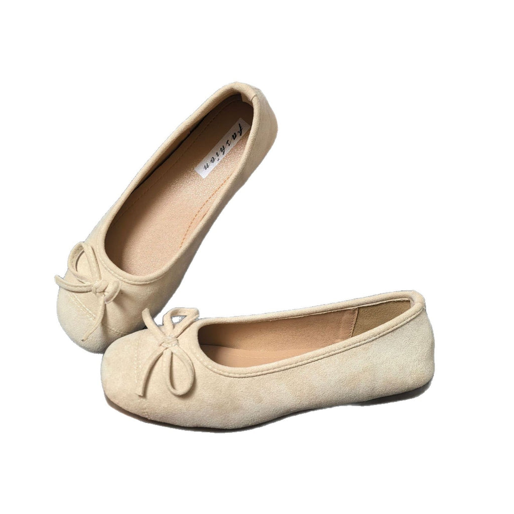 Damen Ballerinas mit elegantem Schleifen-Detail und softem Innenfutter