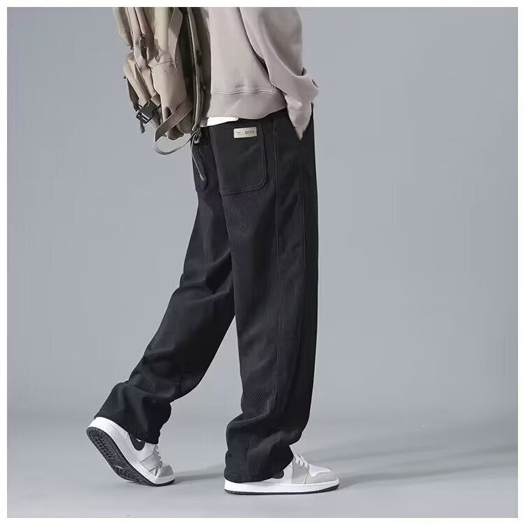 Herren Lässige Cord-Jogginghose mit Komfortbund Shop Nory