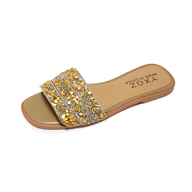 Damen Glitzernde und bequeme Slipper