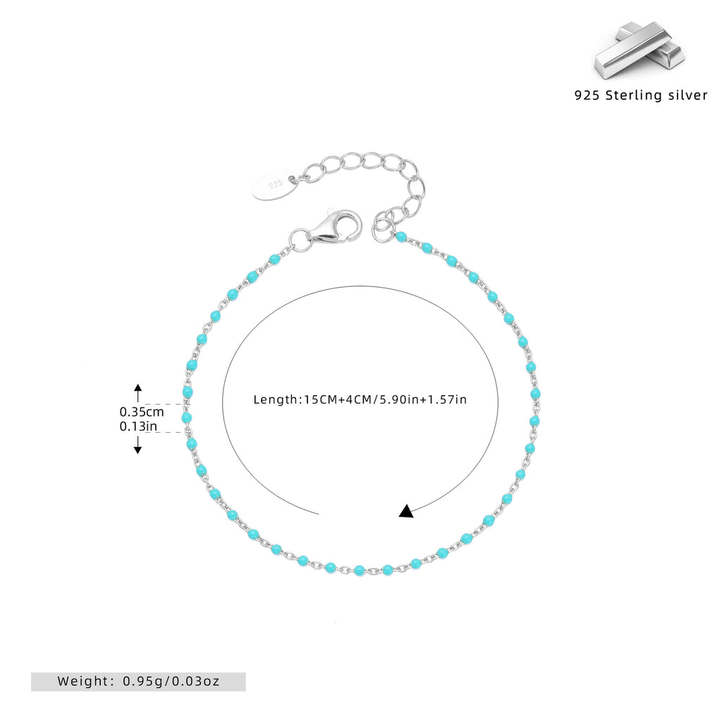 Damen Armband aus 925 Sterling Silber mit Zirkon-Akzenten Shop Nory
