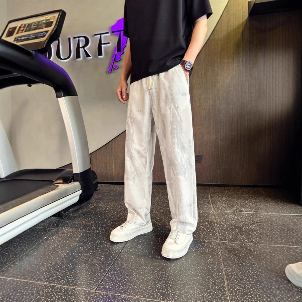 Herren Sportliche Freizeithosen mit elastischem Bund Shop Nory