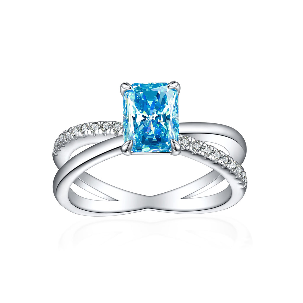 Damenring mit elegantem Kupfer-Zirkonia und filigranem Design Shop Nory