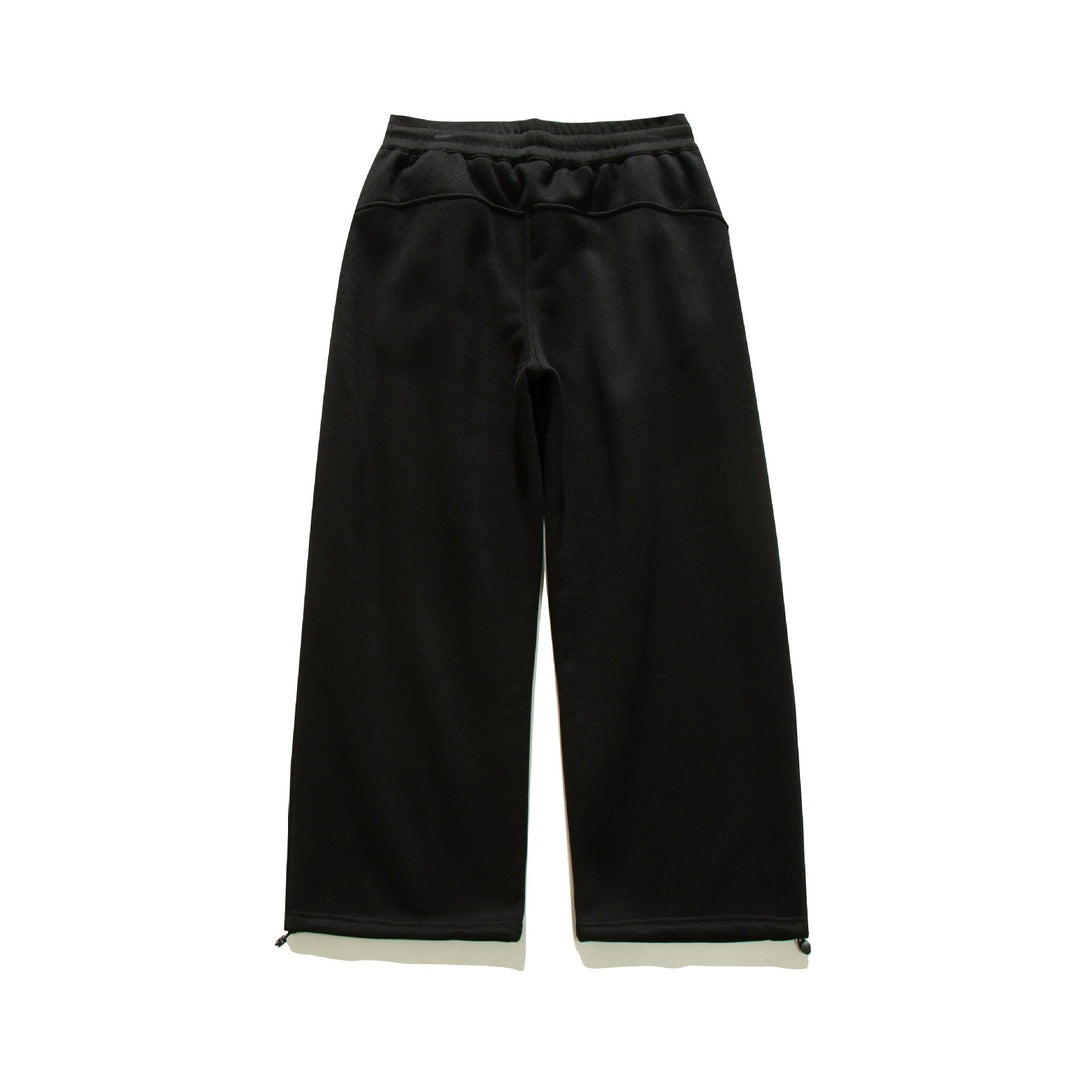 Damen Weite Sweat-Culotte mit Kordelzug, Ziernähten und verstellbarem Saum Shop Nory