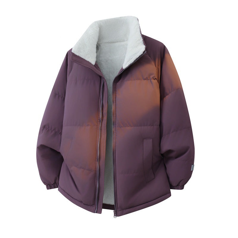 Damen Stilvolle Steppjacke mit Teddyfutter Shop Nory
