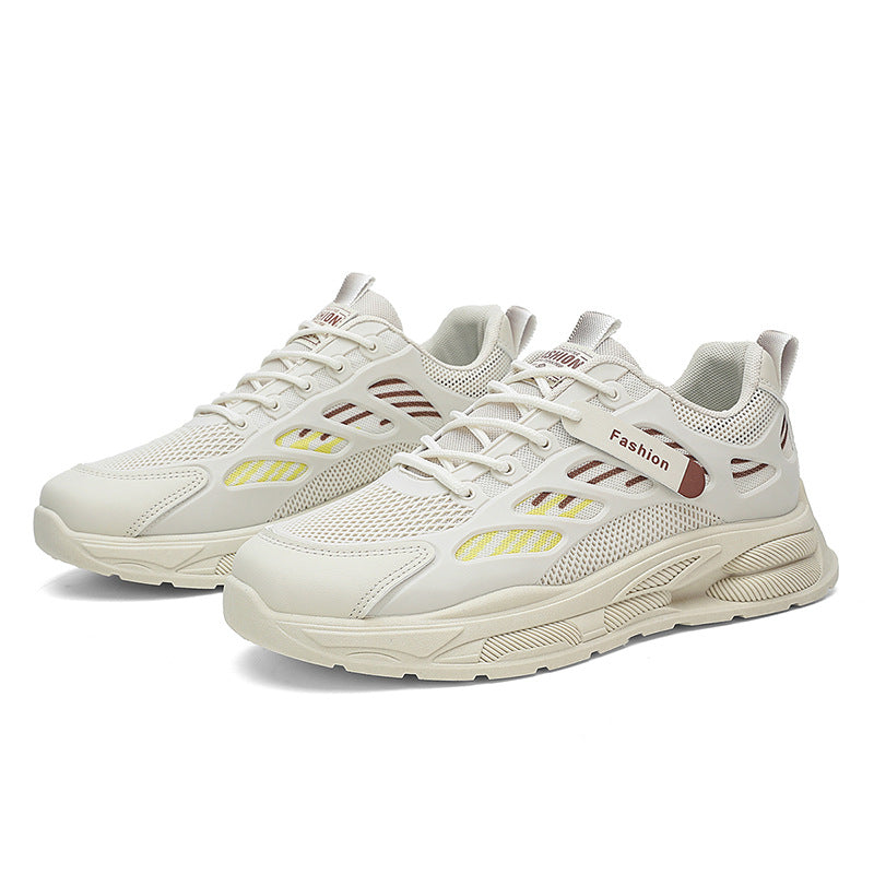 Herren Bequeme Sport-Sneakers mit atmungsaktivem Obermaterial und Stoßdämpfung