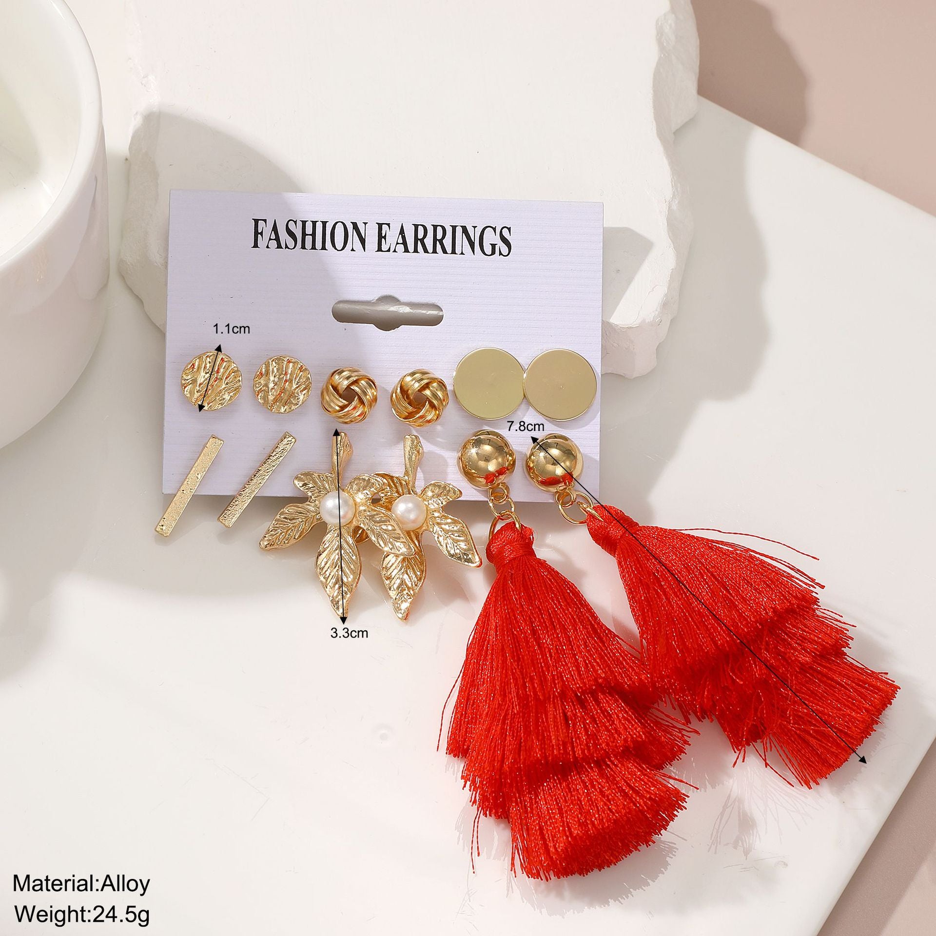Damen Ohrringe mit vielseitigem Design Shop Nory