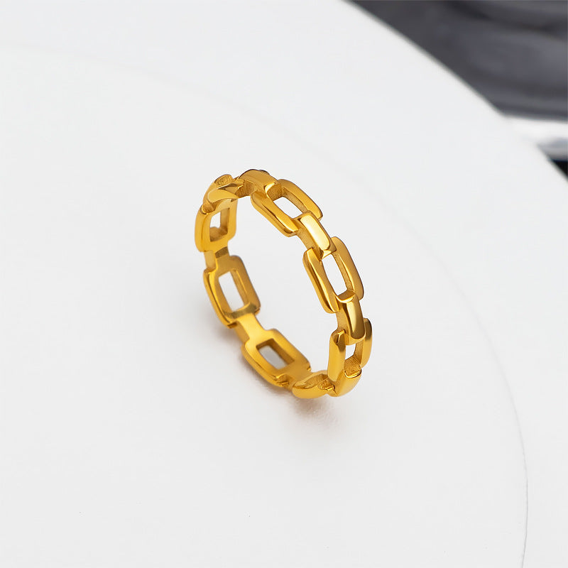 Damen modischer Ring im Kettendesign Shop Nory
