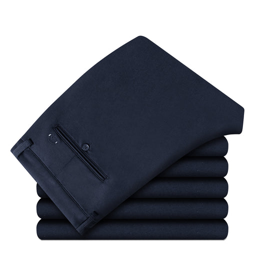 Herren Elegante Business-Hose mit Slim-Fit, Bügelfalte und dezentem Stretch Shop Nory