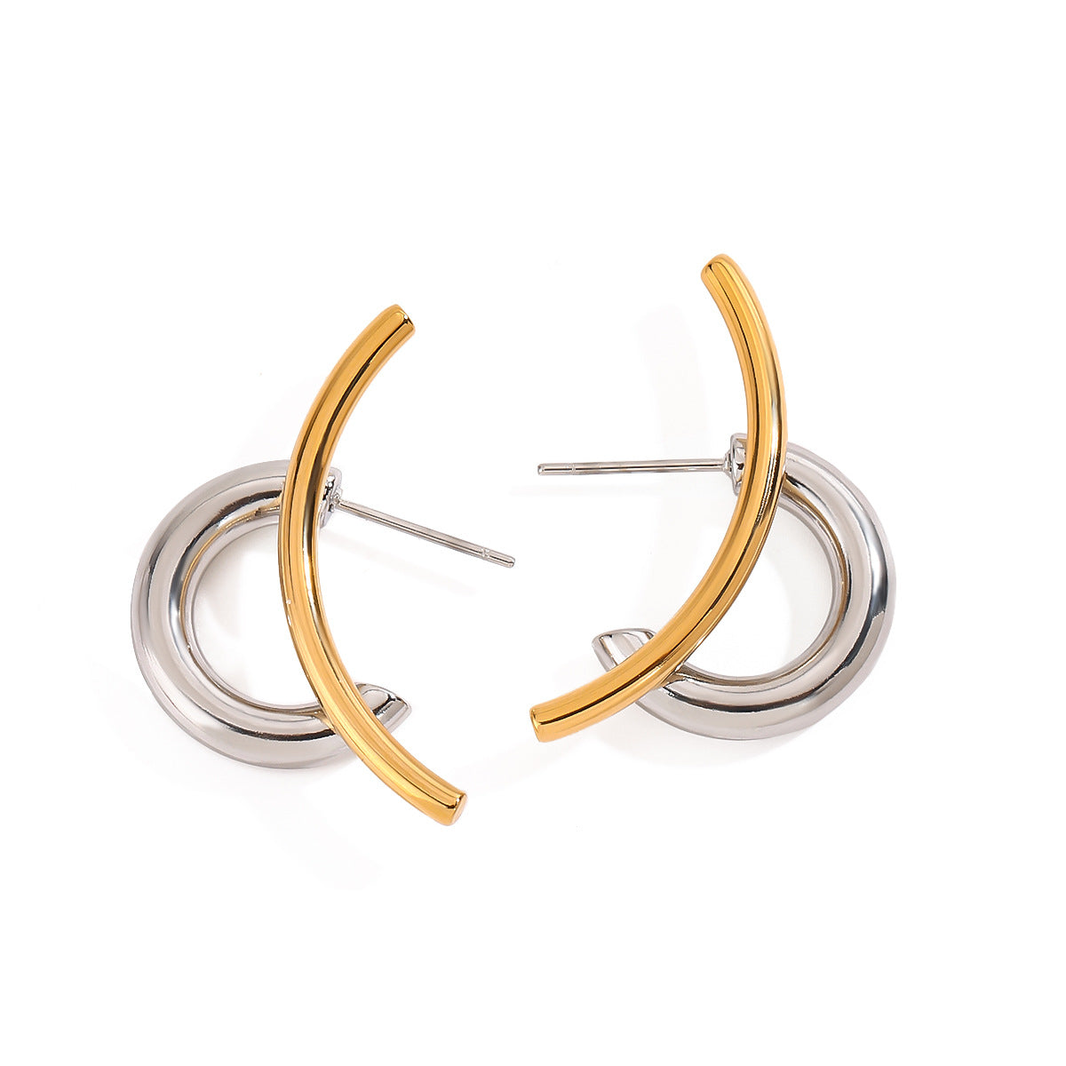 Damen Moderne und elegante Ohrringe aus Edelstahl Shop Nory