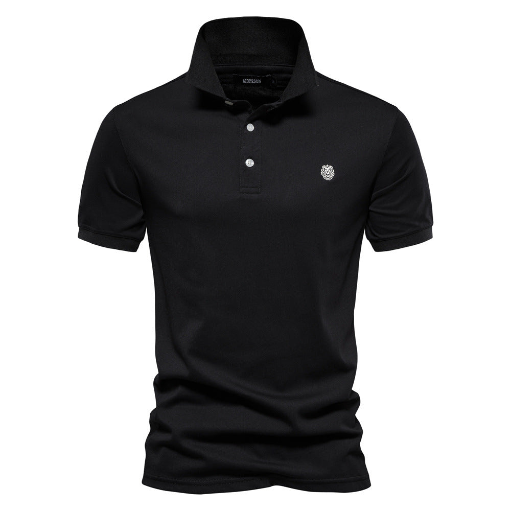 Herren Polo-Shirt mit feiner Piqué-Struktur und klassischem Kragen