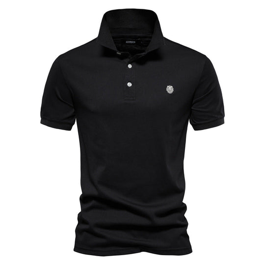 Herren Polo-Shirt mit feiner Piqué-Struktur und klassischem Kragen