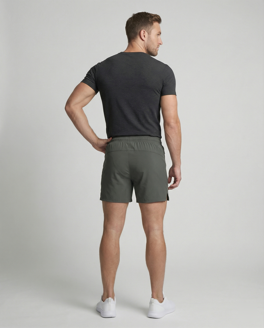 Herren Sportliche Multifunktions-Shorts mit schnell trocknender Technologie und praktischen Reißverschlusstaschen ShopNory
