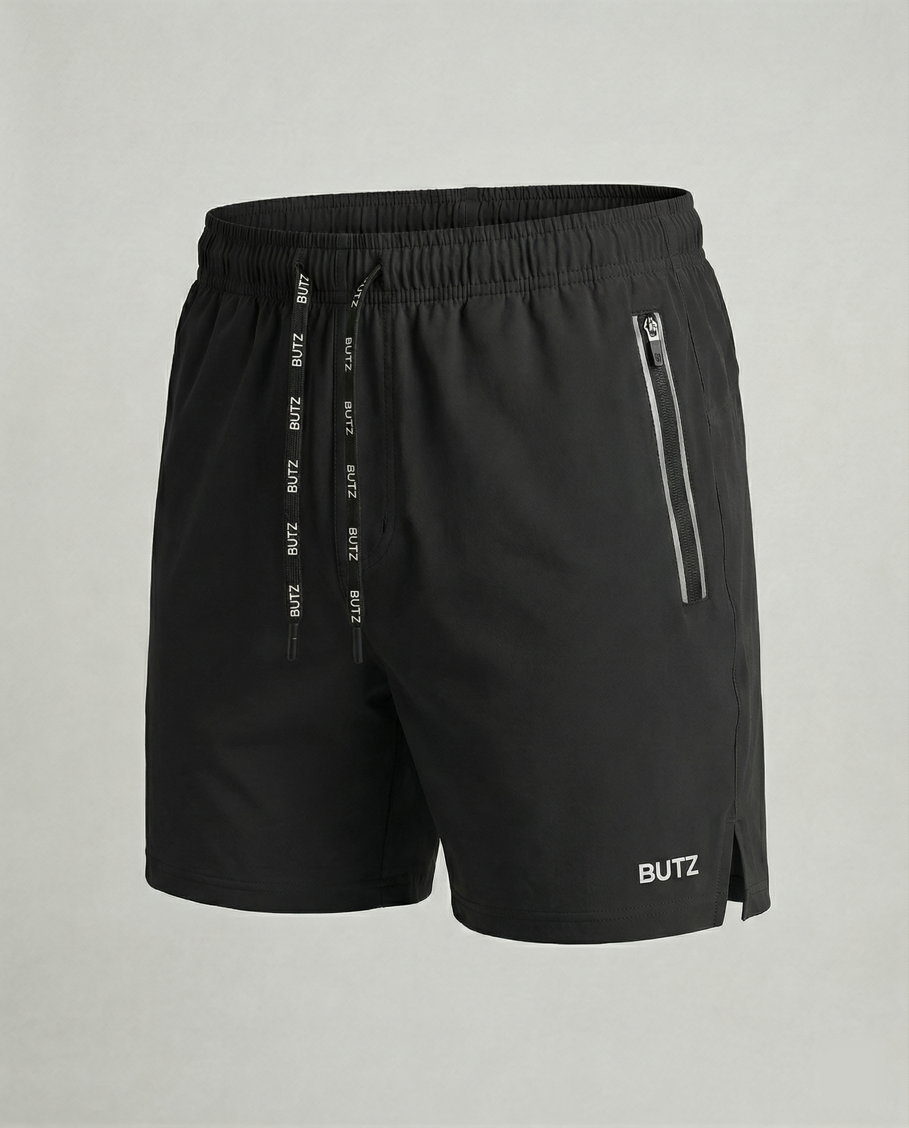 Herren Sportliche Multifunktions-Shorts mit schnell trocknender Technologie und praktischen Reißverschlusstaschen ShopNory