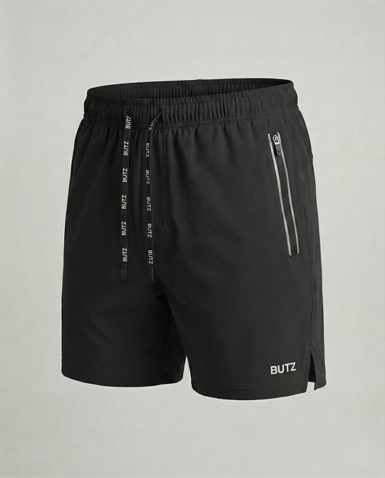 Herren Sportliche Multifunktions-Shorts mit schnell trocknender Technologie und praktischen Reißverschlusstaschen ShopNory
