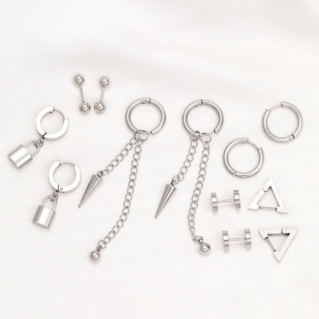 Damen Ohrschmuck Set mit modernen geometrischen und edgy Designs Shop Nory