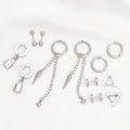 Damen Ohrschmuck Set mit modernen geometrischen und edgy Designs Shop Nory