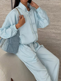 Blaues Set