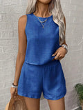 Damen Komfortables Set aus Top und Shorts